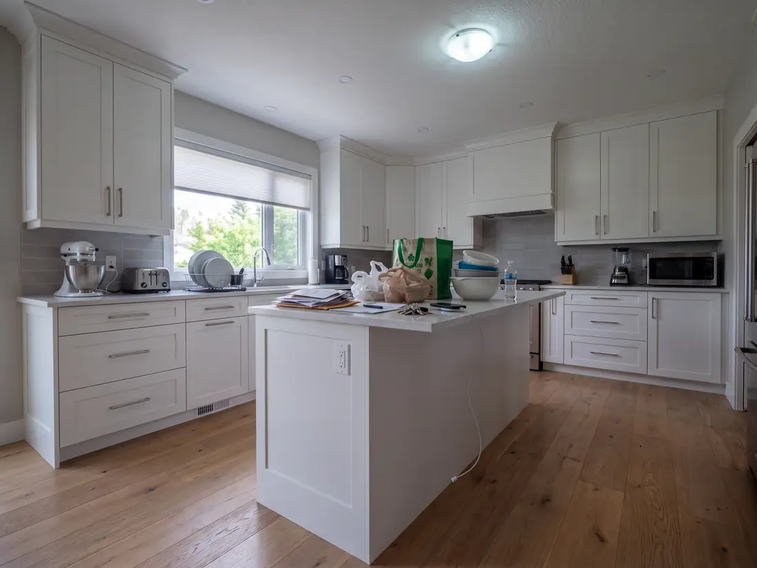 Kitchen before styling